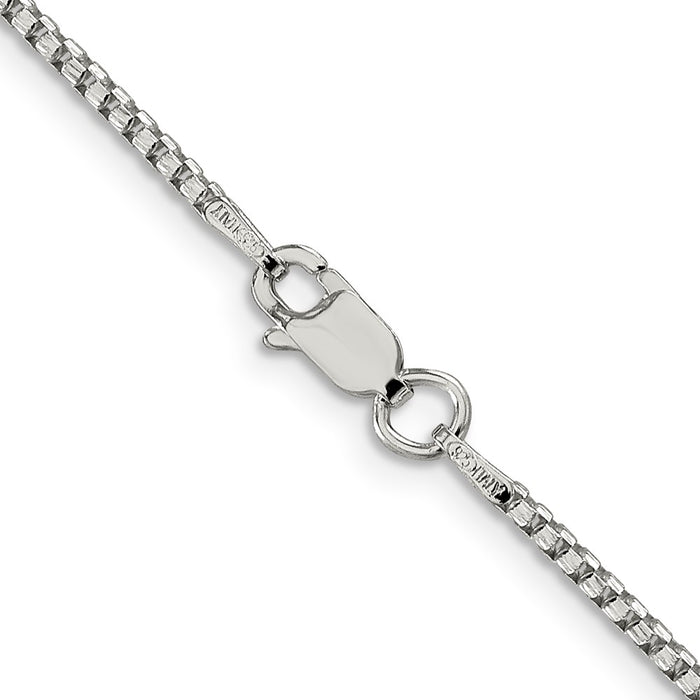Buy Stylish 1.75mm Diamond-Cut Round Box Chain in Sterling Silver-3