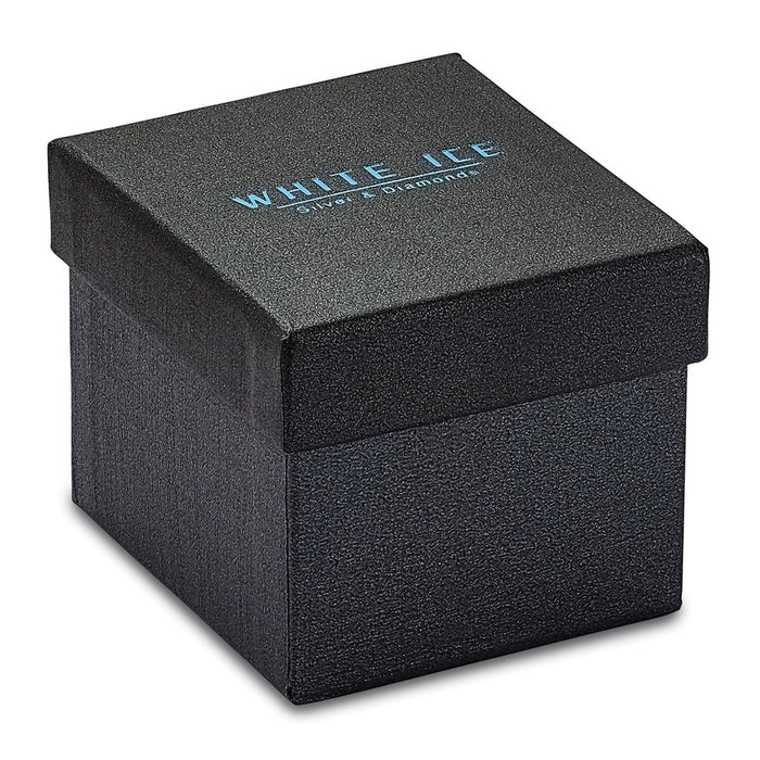 Buy Stylish Rhodium-Plated Sterling Silver Diamond Stud Earrings - 1.5ct-6