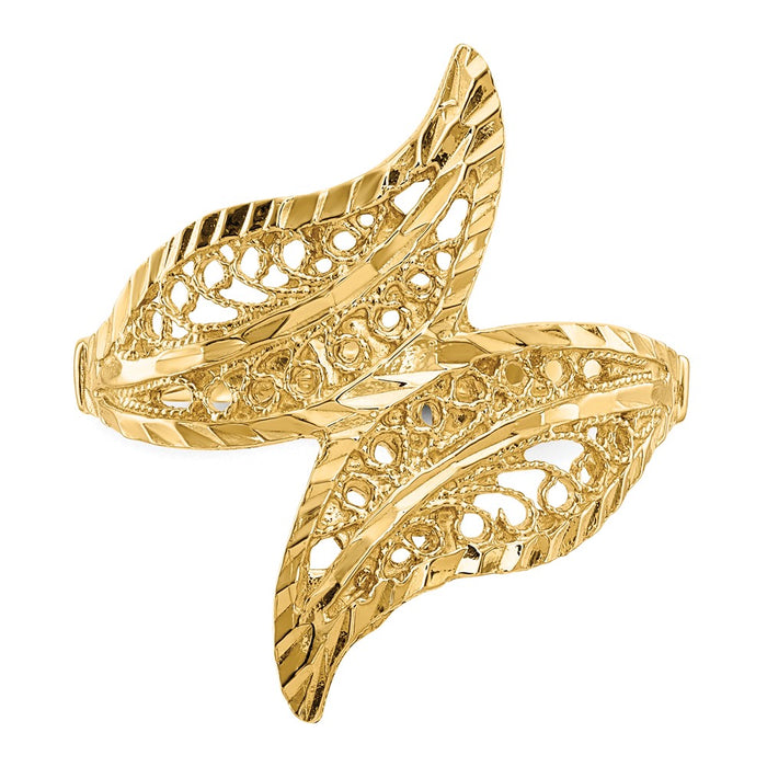 Buy Stylish 14K Gold Filigree Ring - High-Quality Design at Affordable Price-4