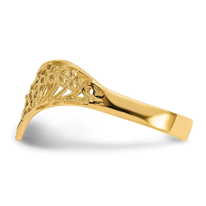 Shop 14K Diamond-Cut Filigree Band Ring - Stylish & Affordable Luxury Jewelry-3
