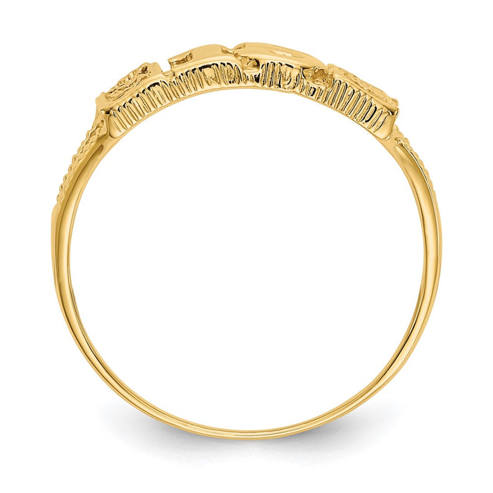 Buy Exclusive 14K Gold Ring - Size 15, Stylish Luxury Jewelry at Great Value-2