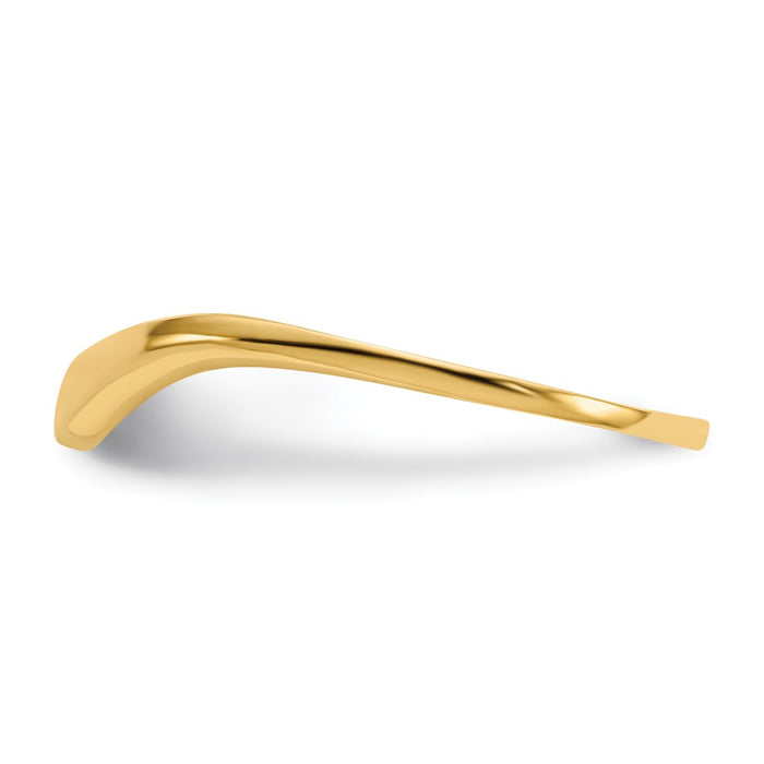 Buy Stylish 14K Polished Dome Band Ring - Affordable Luxury, Perfect Fit-3
