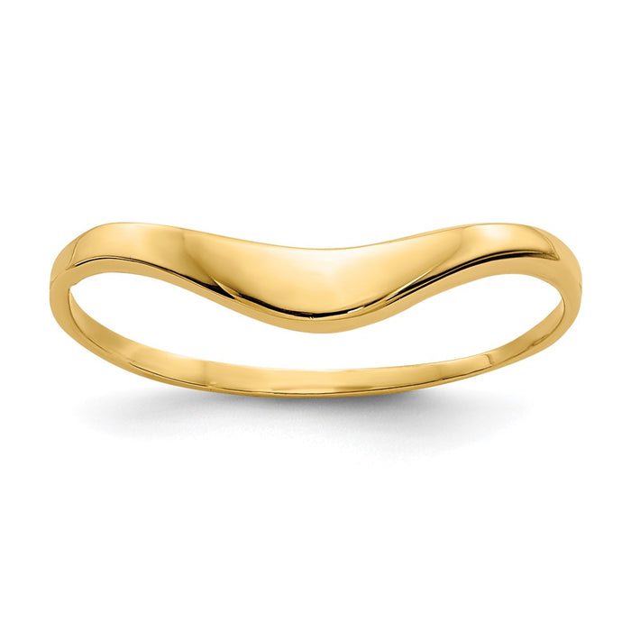 Buy Stylish 14K Polished Dome Band Ring - Affordable Luxury, Perfect Fit-1