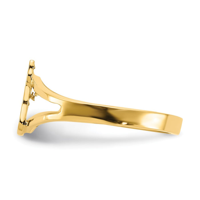 Shop Exclusive 14K Gold Polished Cat Ring | Stylish & Affordable Luxury-3