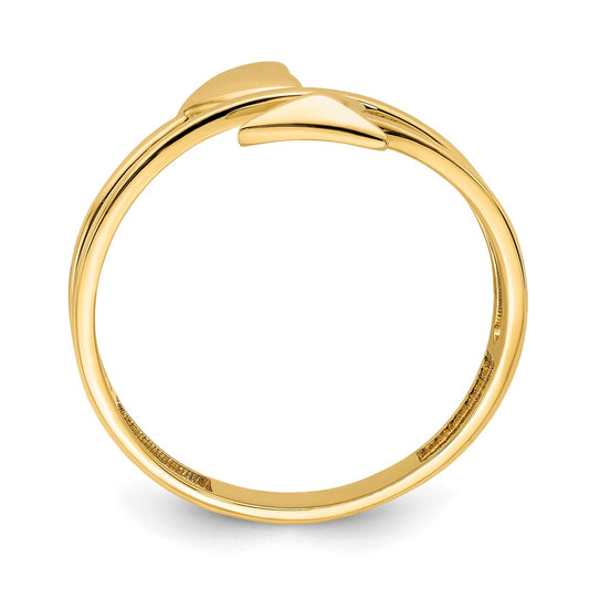 Shop 14K Gold Heart & Arrow Engagement Ring | Stylish & Affordable Design!