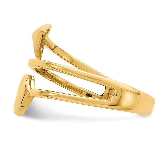 Shop 14K Gold Heart & Arrow Engagement Ring | Stylish & Affordable Design!-3