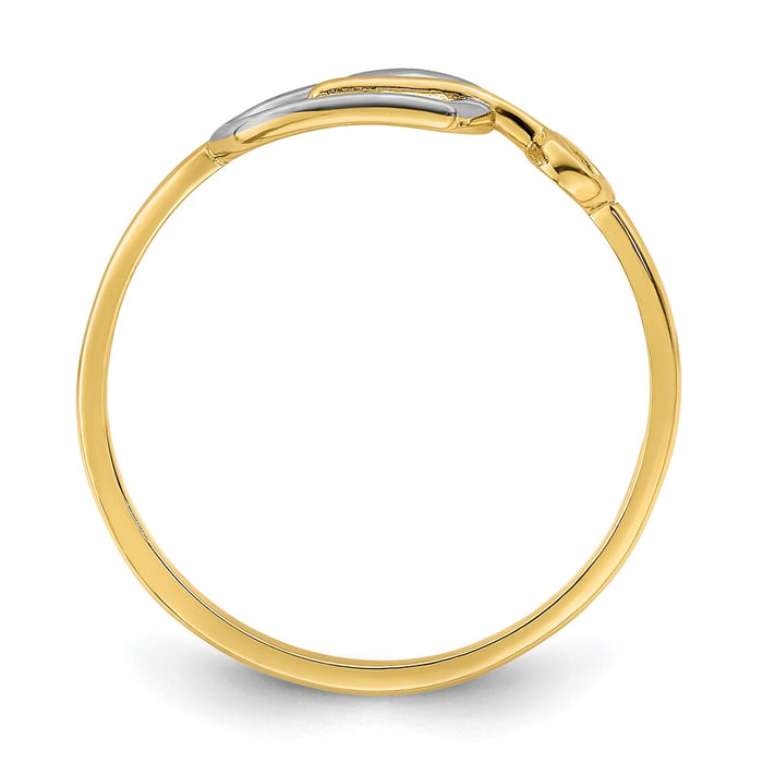 Shop 14K White Gold Heart & Key Pendant, Stylish Rhodium Finish, Affordable Luxury-2