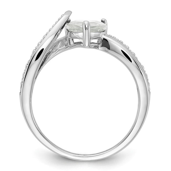 Exclusive Sterling Silver Diamond Semi-Mount Engagement Ring | Stylish Design-2