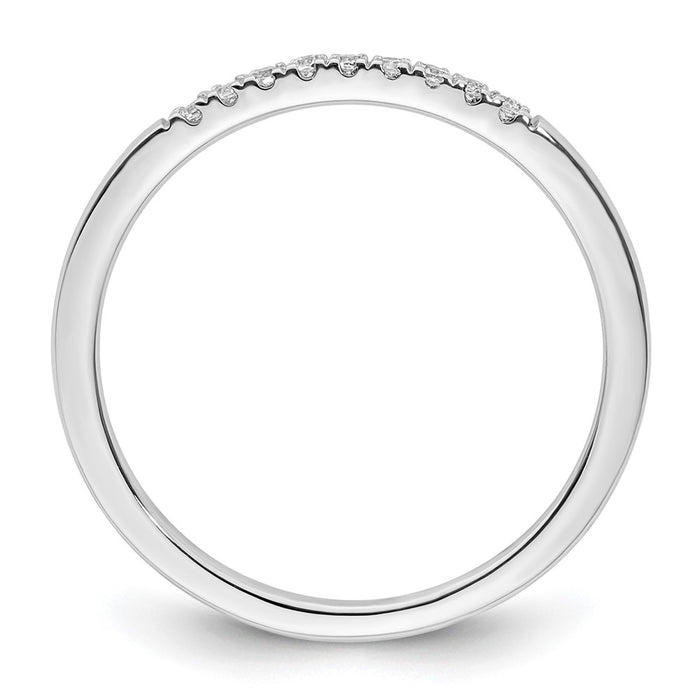 High-Quality 14K White Gold Diamond Eternity Ring - Affordable Luxury Jewelry-2