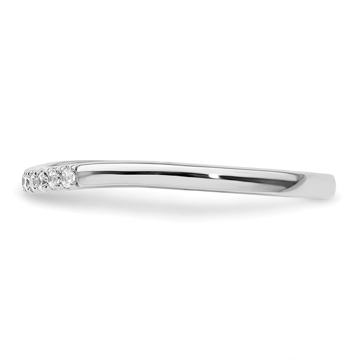 High-Quality 14K White Gold Diamond Eternity Ring - Affordable Luxury Jewelry-3