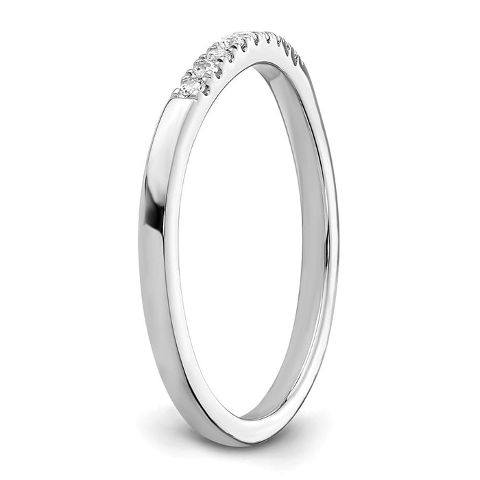 High-Quality 14K White Gold Diamond Eternity Ring - Affordable Luxury Jewelry-6