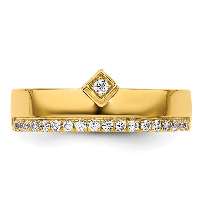 Buy Exclusive 14K Gold Women's Diamond Wedding Band Set - Stylish & Affordable-4