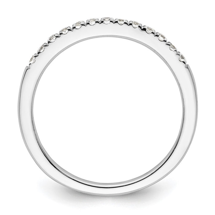 Buy 14K White Gold 1/4 Carat Diamond Wedding Band Set - Stylish & Affordable!-2
