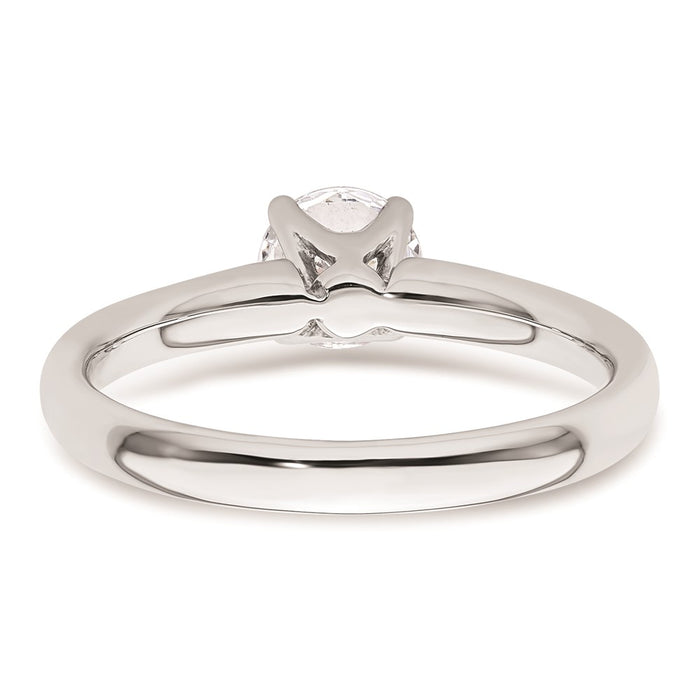 Buy Stylish 14K White Gold 3/4 Carat Engagement Ring Setting - 5.80mm-5