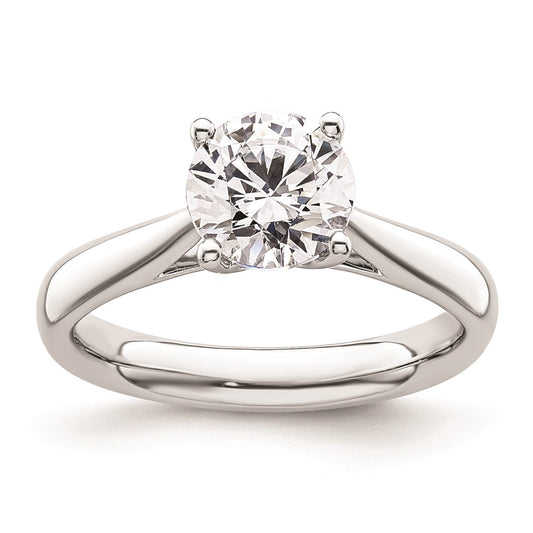Buy 14K White Gold 1.5 Carat Heart-Shaped Solitaire Engagement Ring Setting