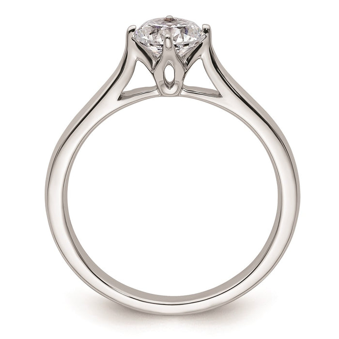 Buy Stylish 14K White Gold 3/4 Carat Engagement Ring Setting | 5.80mm Design-2