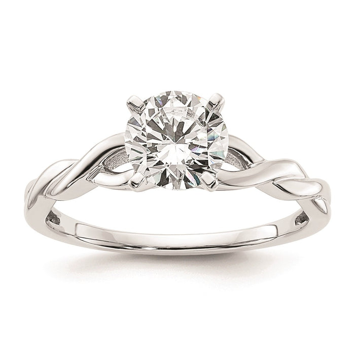 Buy Exclusive 14K White Gold 3/4 Carat Engagement Ring Setting - Stylish & Value!-1
