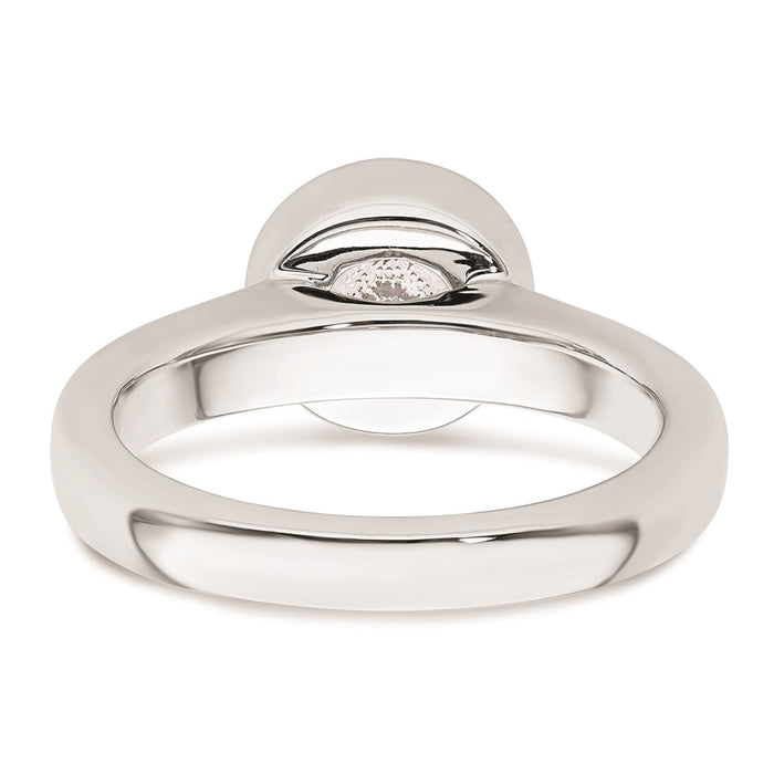 Exclusive 14K White Gold 1.5 Carat Solitaire Engagement Ring - Stylish Value-5