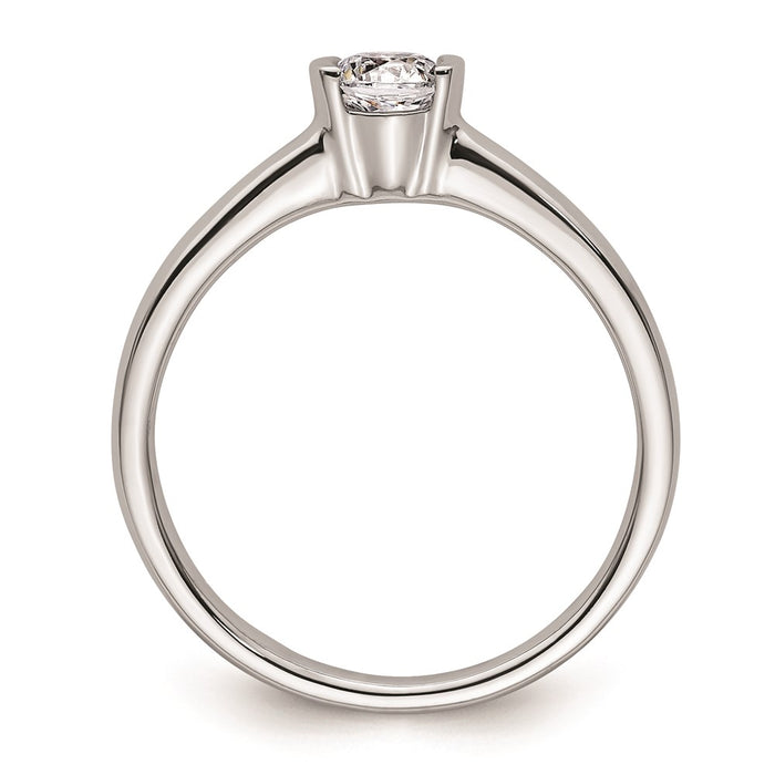 Order Stylish 14K White Gold 1/3 Carat Engagement Ring Setting (4.50mm)-2