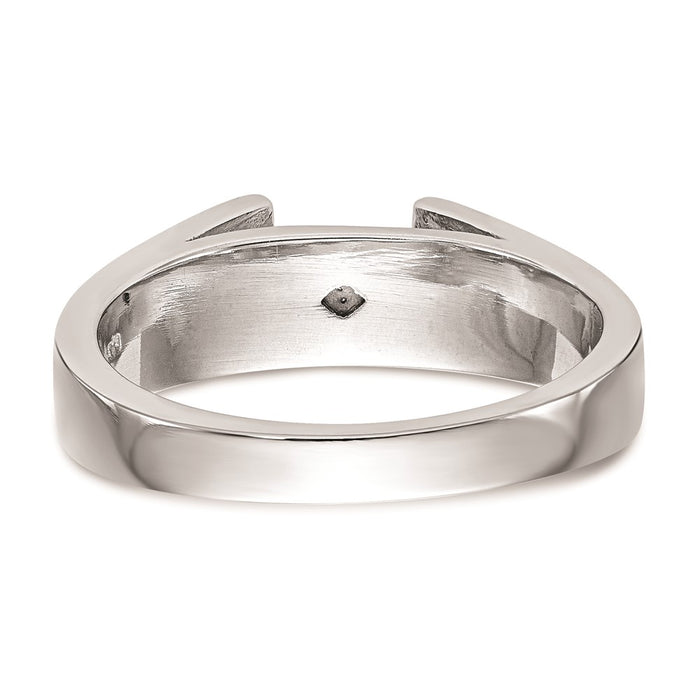 High-Quality 14K White Gold 4.5mm Solitaire Engagement Ring - Stylish Value-5