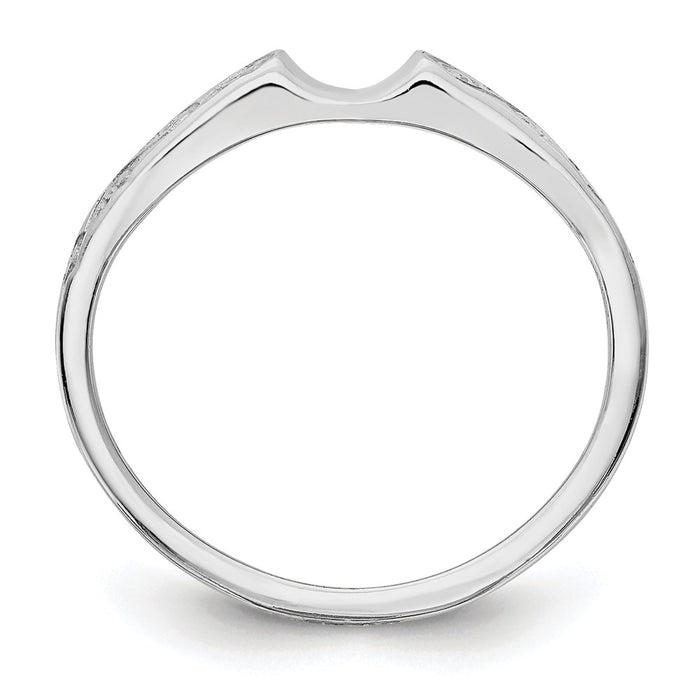 Exclusive 14K White Gold Vintage Solitaire Engagement Ring Setting - Stylish Value-2