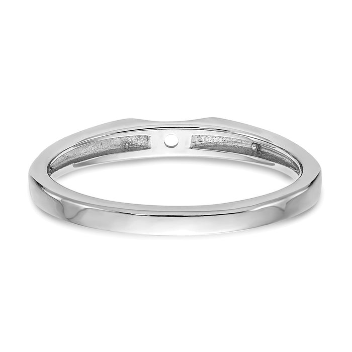 Exclusive 14K White Gold Vintage Solitaire Engagement Ring Setting - Stylish Value-5