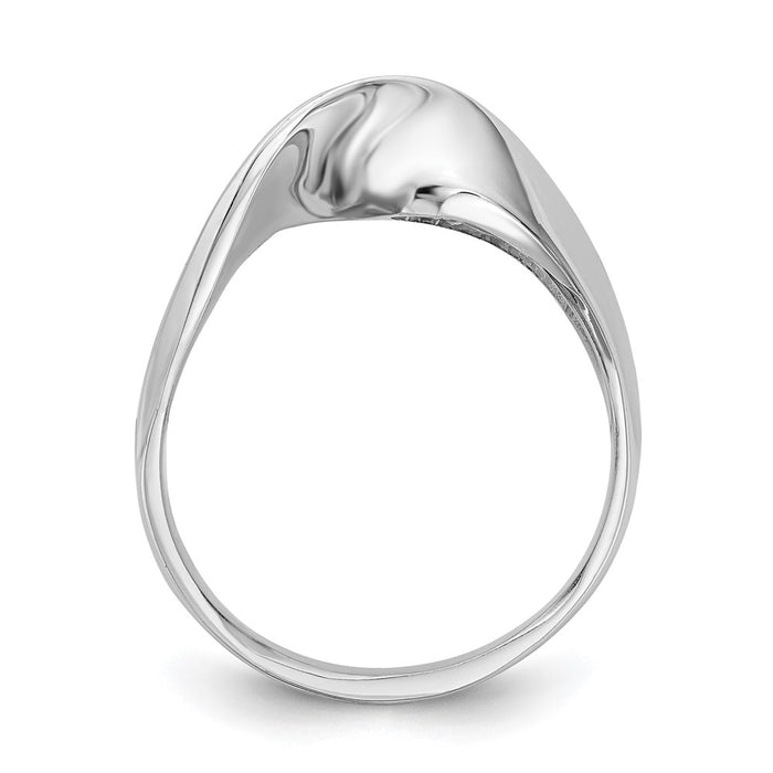 Buy 14K White Gold Solitaire Engagement Ring Setting - Stylish & Affordable!-2