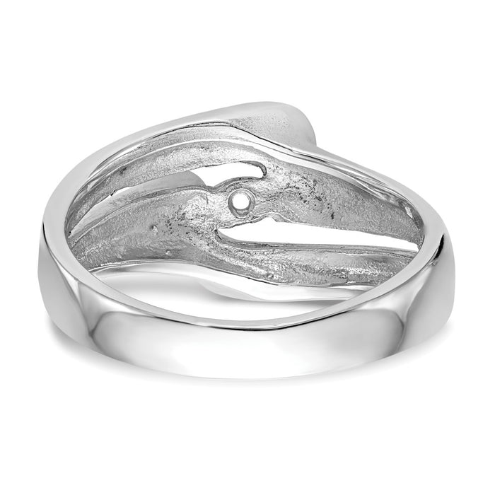 High-Quality 14K White Gold Solitaire Engagement Ring Setting - Stylish Value-5