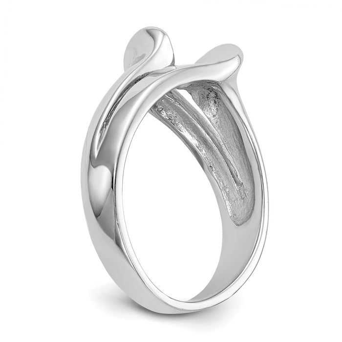 High-Quality 14K White Gold Solitaire Engagement Ring Setting - Stylish Value-6