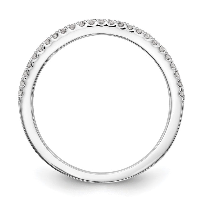 Exclusive 14K White Gold Diamond Wedding Band Set - 1/4 Carat, Stylish Value-2