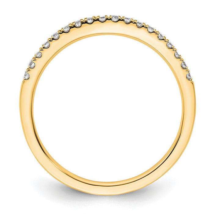 Buy 14K Gold Diamond Wedding Ring - Stylish & Affordable Luxury Jewelry-2