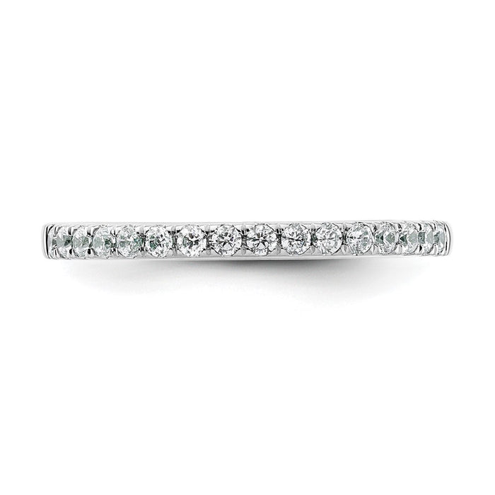 Buy Exclusive 14K White Gold 1/4 Carat Diamond Wedding Band Set - Stylish Value-4