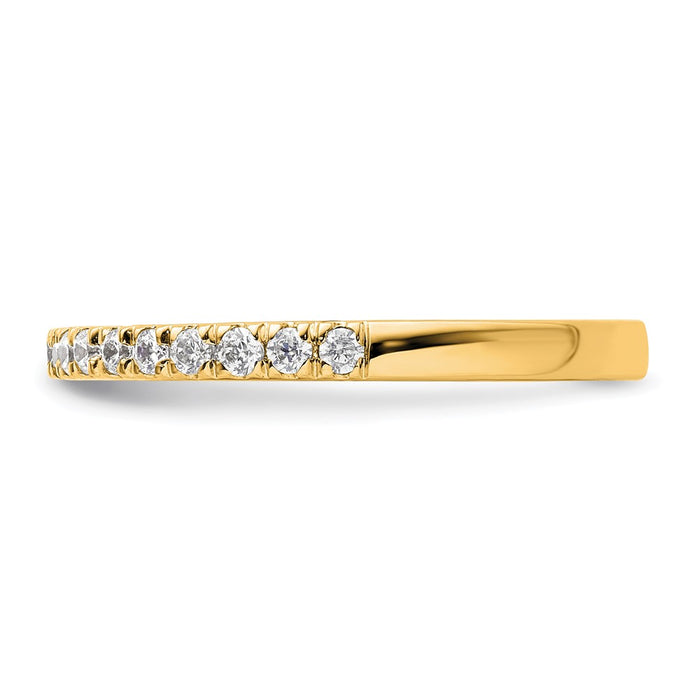 Buy 14K Gold Diamond Eternity Band - Stylish 0.85mm Luxury Jewelry Piece-3