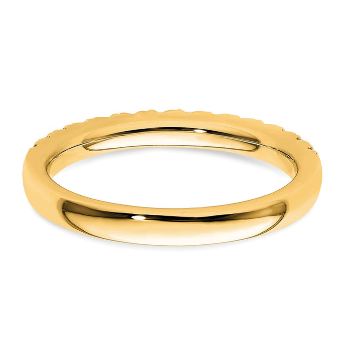 High-Quality 14K Gold Diamond Wedding Ring - Stylish & Affordable Luxury-5