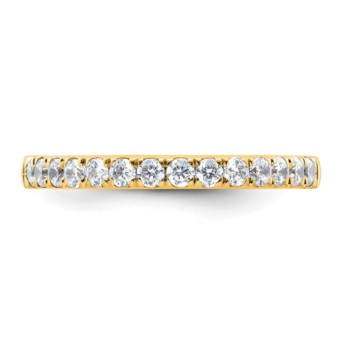 Buy Stylish 14K Gold Diamond Eternity Ring - Luxury Design, Perfect Fit!-4