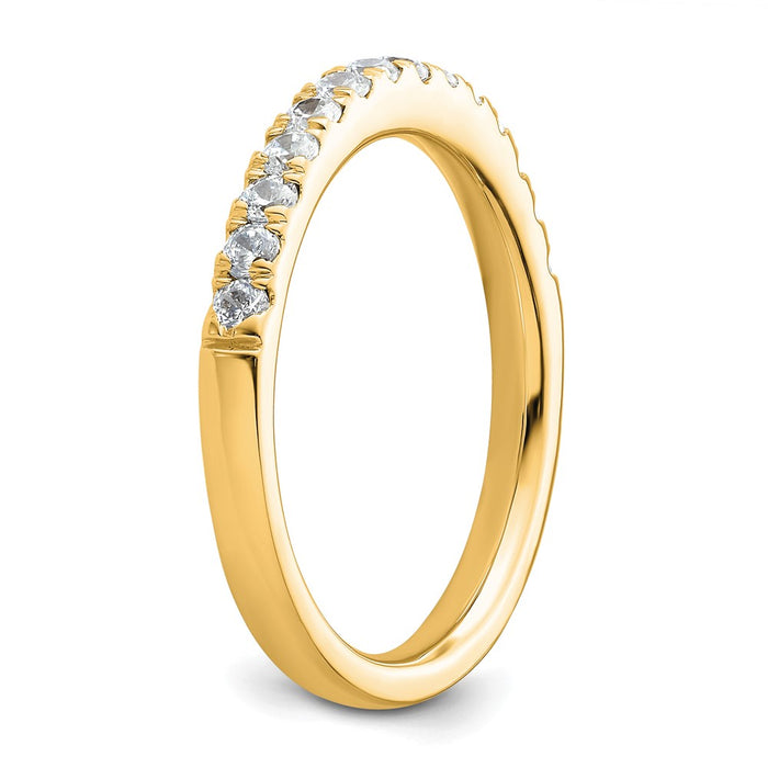 Buy Stylish 14K Gold Diamond Eternity Ring - Luxury Design, Perfect Fit!-6