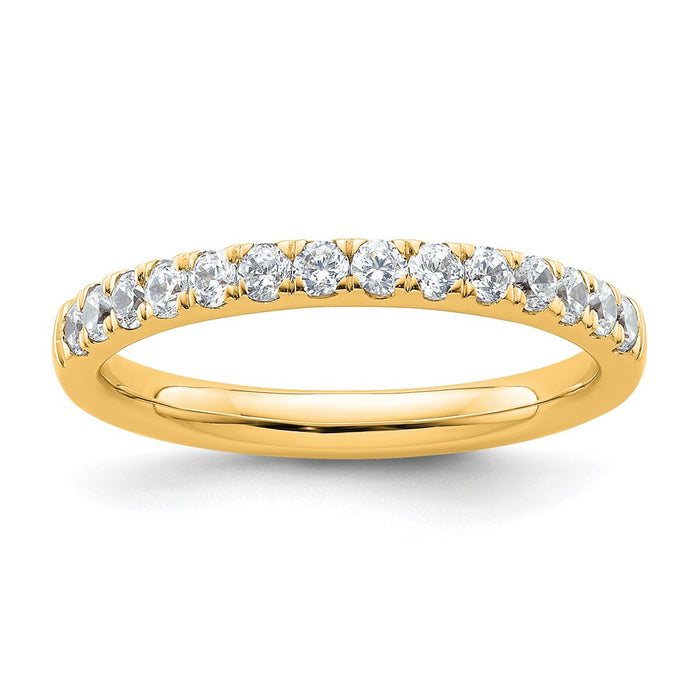 Buy Stylish 14K Gold Diamond Eternity Ring - Luxury Design, Perfect Fit!-1