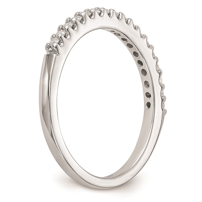 Designer 14K White Gold Wedding Band Setting - Stylish, High-Quality Value-6