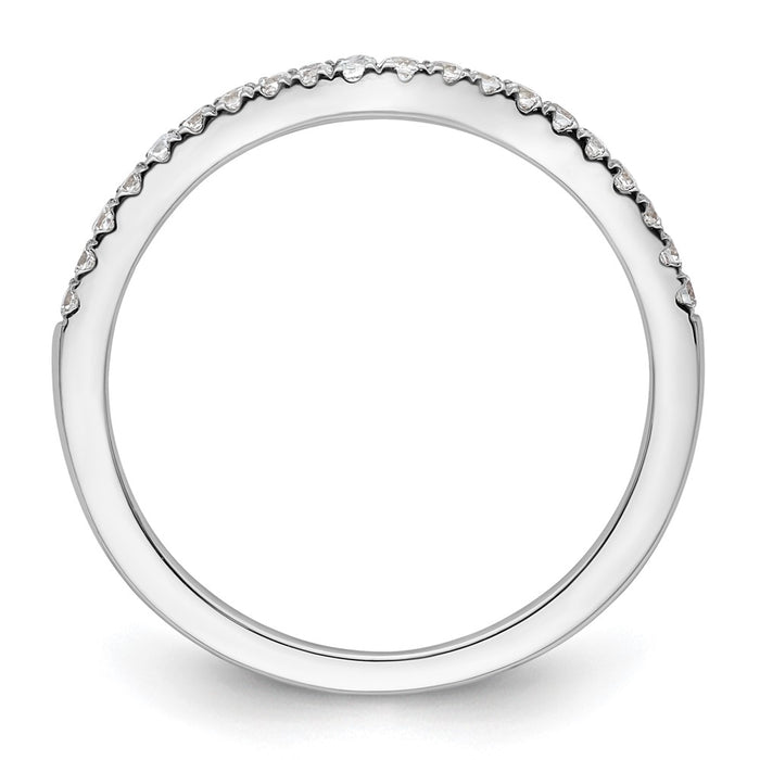 Buy Exclusive 14K White Gold Wedding Band - 1/5 Carat Diamond, Stylish Value-2