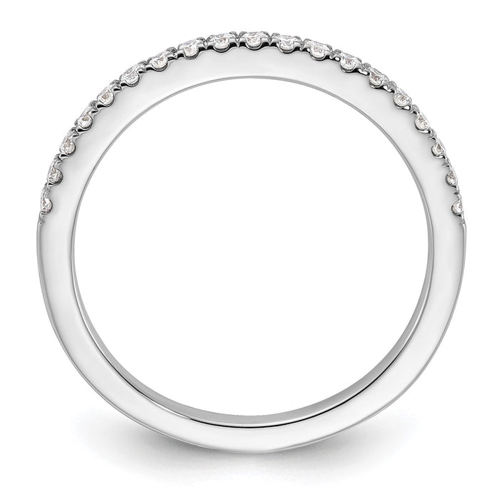Buy Exclusive 14K White Gold Wedding Band | 1/4 Carat Diamonds | Stylish Value-2