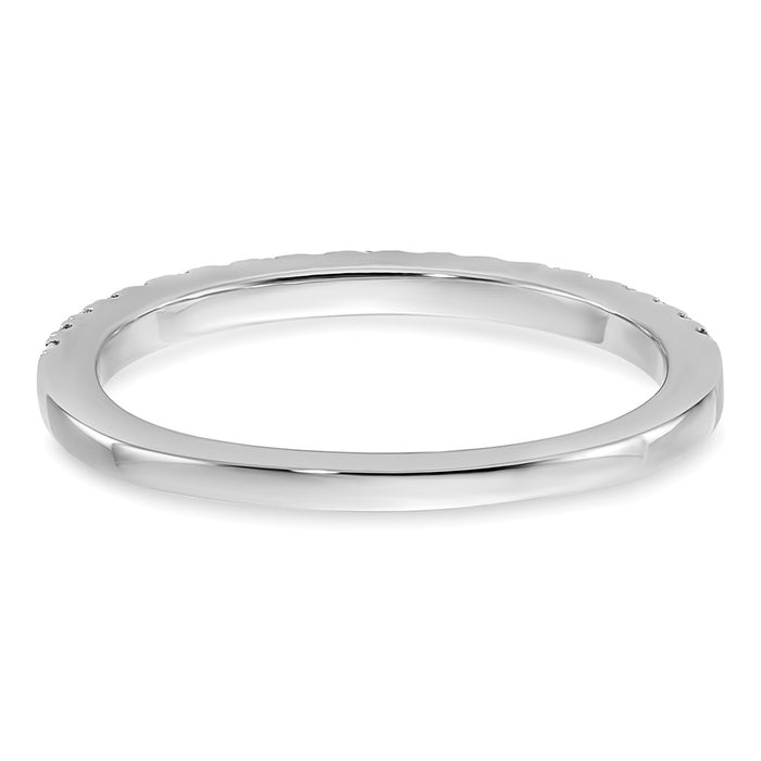 Buy Exclusive 14K White Gold Wedding Band | 1/4 Carat Diamonds | Stylish Value-5