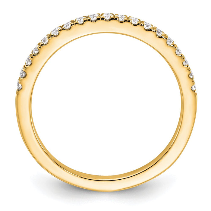 High-Quality 14K Gold Diamond Wedding Ring - Stylish and Affordable Luxury-2