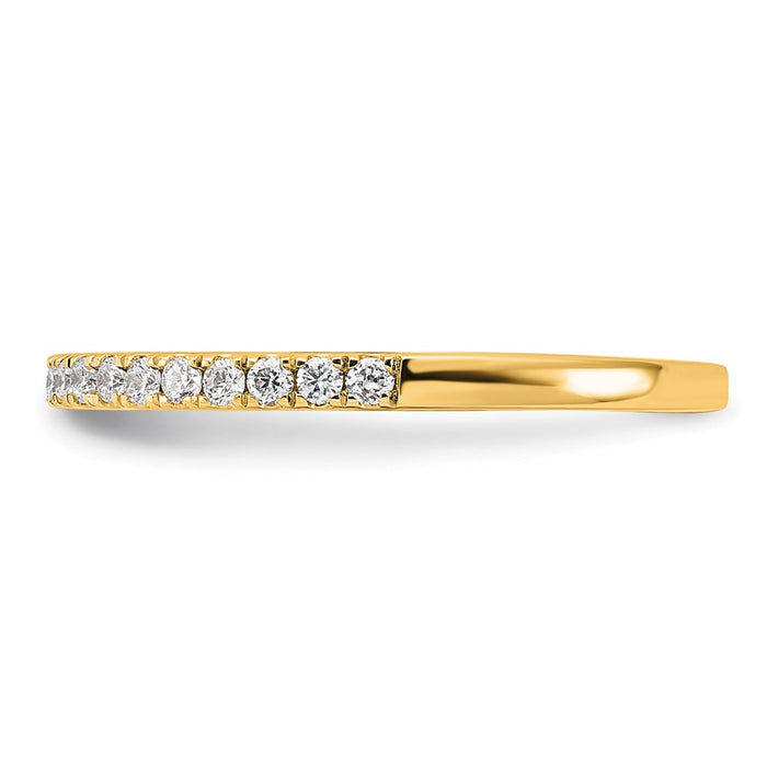 High-Quality 14K Gold Diamond Wedding Ring - Stylish and Affordable Luxury-3