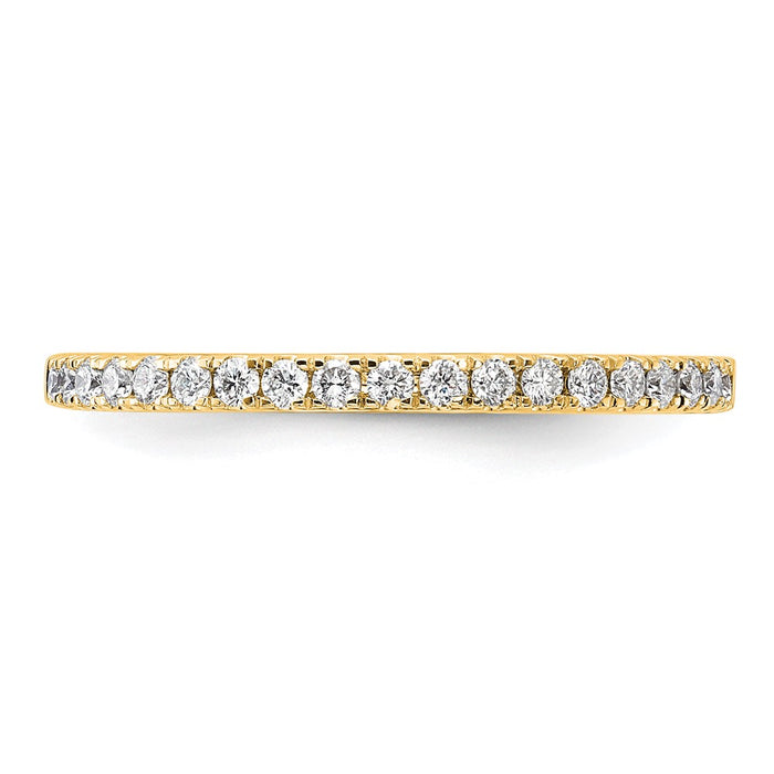 High-Quality 14K Gold Diamond Wedding Ring - Stylish and Affordable Luxury-4