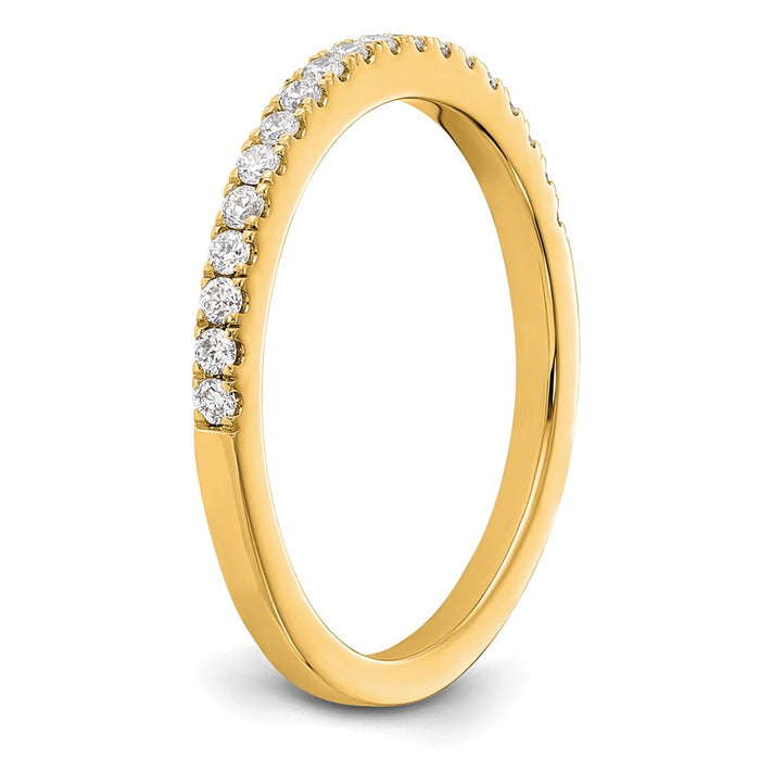 High-Quality 14K Gold Diamond Wedding Ring - Stylish and Affordable Luxury-6