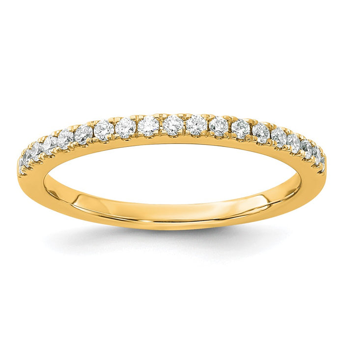 High-Quality 14K Gold Diamond Wedding Ring - Stylish and Affordable Luxury-1