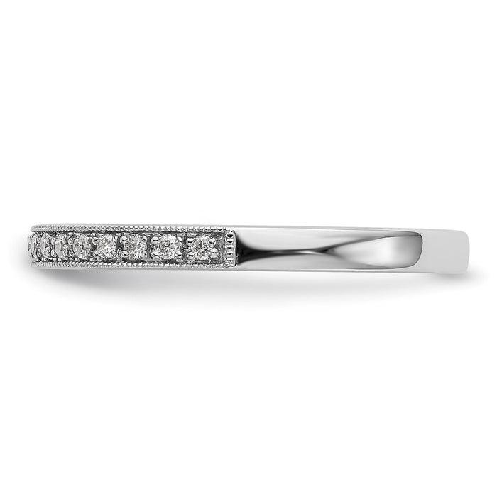 Buy Exclusive 14K White Gold Diamond Wedding Band Set - 1/4 Carat Total Weight-3