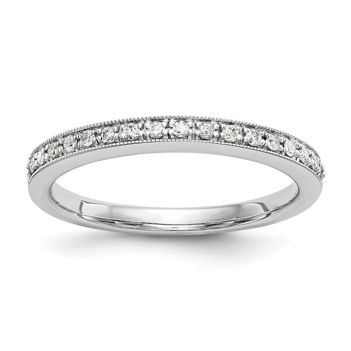Buy Exclusive 14K White Gold Diamond Wedding Band Set - 1/4 Carat Total Weight-1