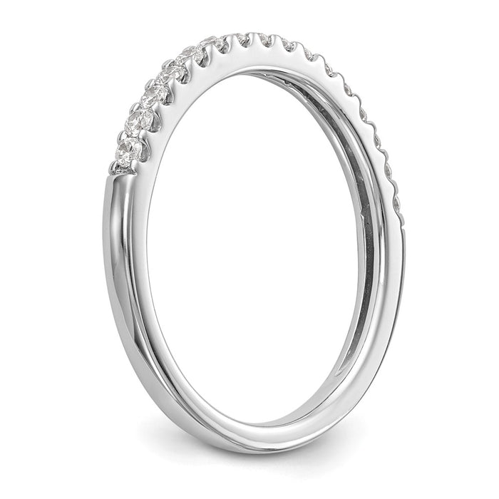 Buy Stylish 14K White Gold Wedding Band Set - 1/4 Carat Diamond Value-6
