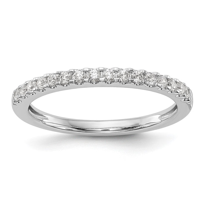 Buy Stylish 14K White Gold Wedding Band Set - 1/4 Carat Diamond Value-1